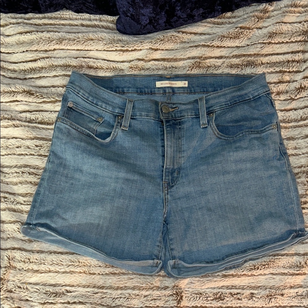 LEVI STRAUSS Denim Blue Jean Shorts